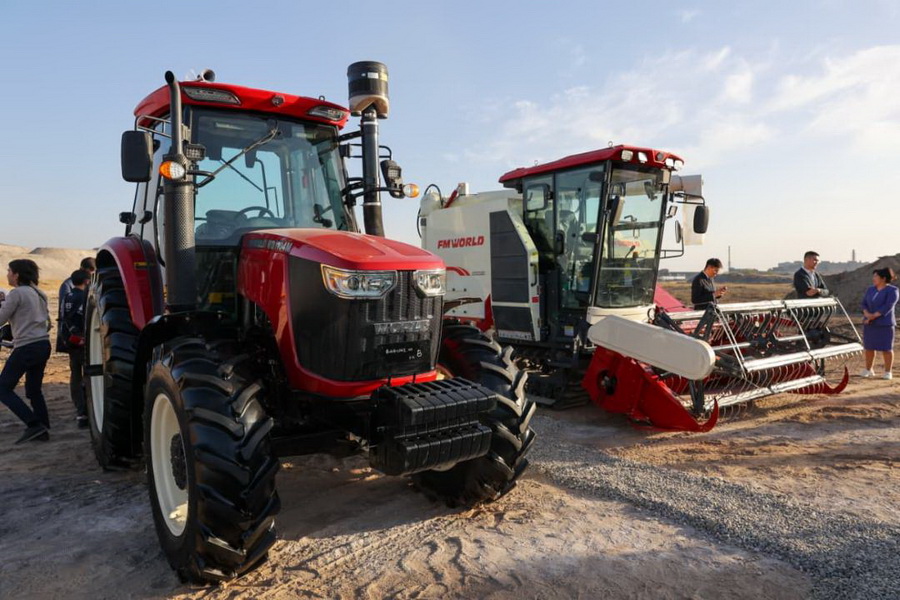 Строительство завода по сборке сельхозтехники начато в Жамбылской области